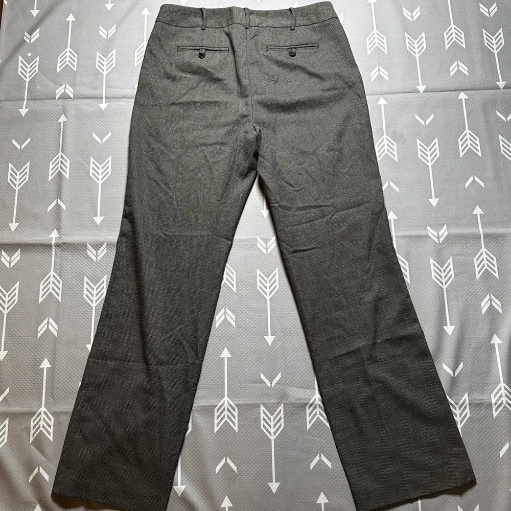 Lands End Classic Clothing Gray Trouser Leg Dress Career Pants Womens Size 18 - Picture 1 of 7